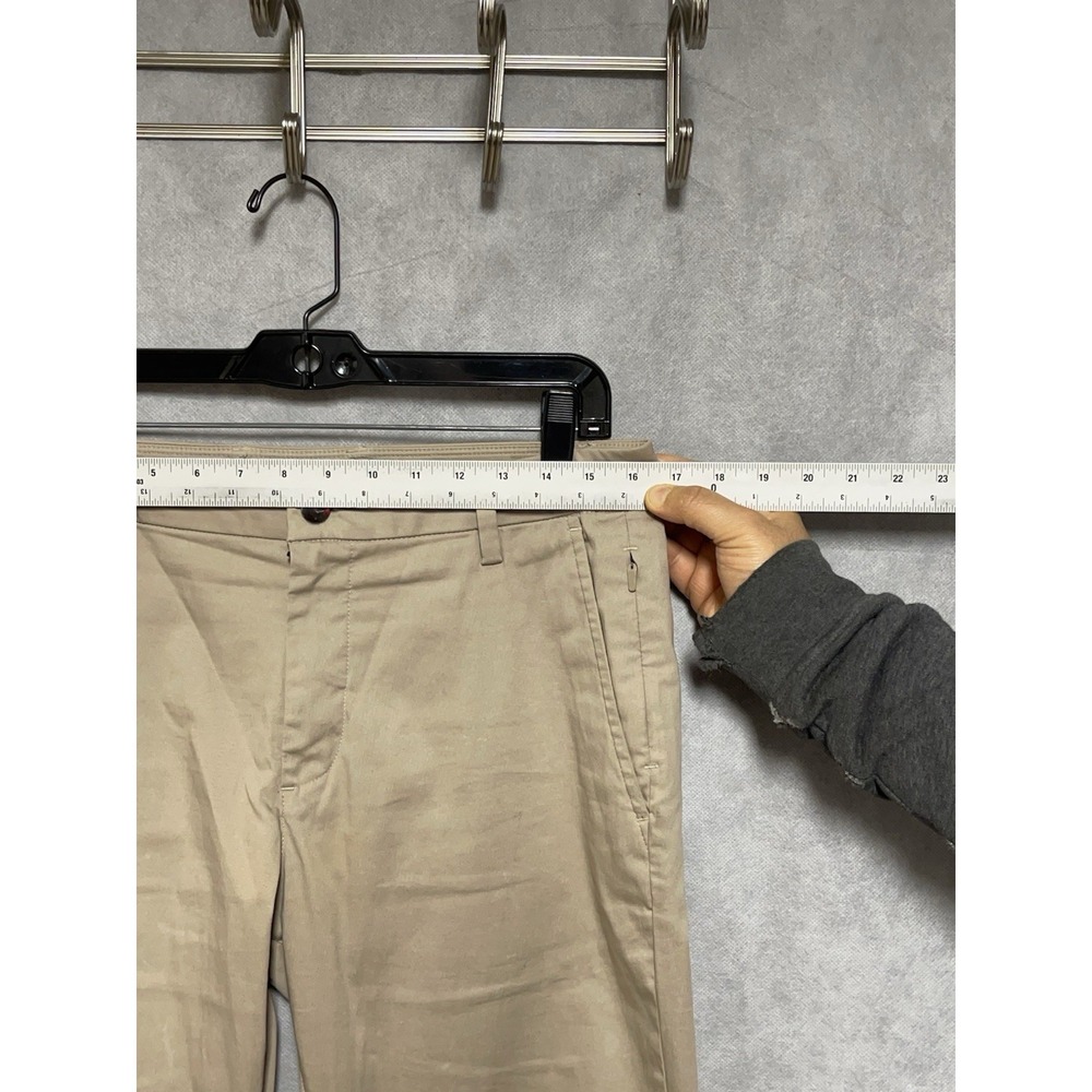Birddogs Pants Men's 32x28 Beige Performance Chino Golf Tech Active Versatile - Picture 3 of 12